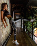 High Elastic  Printed Yoga Leggings