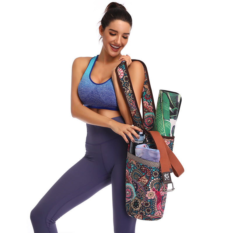 Fashion Canvas Yoga Mat Bag