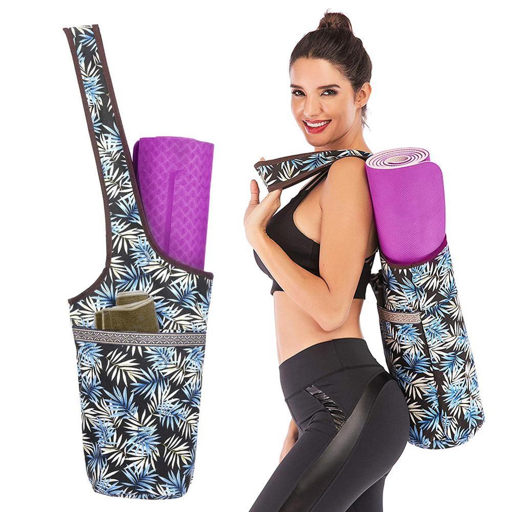 Fashion Canvas Yoga Mat Bag