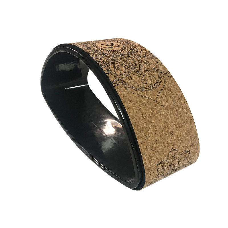 Cork Yoga Wheel Half-round