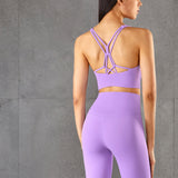 Yoga Bras  Cross Back